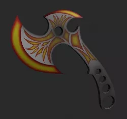 Tomahawk Low-poly 3D model