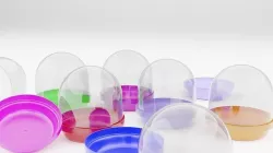 Toy Capsule Low-poly 3D model