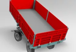 Tractor Trailer 3D model