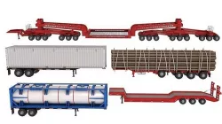 Trailers Collection 3D model