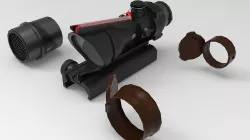 Trijicon M150 Low-poly 3D model