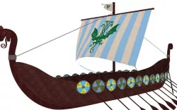 Viking Ship 3D model