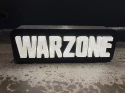 WARZONE Logo Lamp