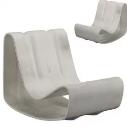 Willy Guhl Loop Chair 3D model