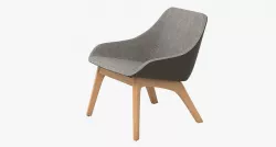 Zeitraum Morph Lounge Chair 3D model