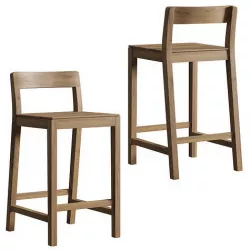 Zeitraum Sit Bar Stool Low-poly 3D model