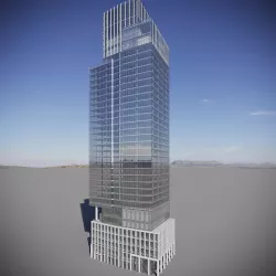 1 Leadenhall Street Tower - London Skyscraper 3D model