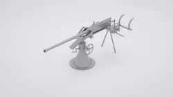 2cm - 20mm Flak 30 38 Flakvierling 38 3D model