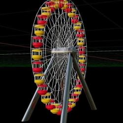 3d Ferris Wheel 【 STLFinder