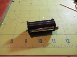 3x AAA compact battery holder