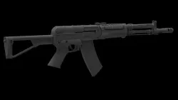 AEK 971 Low Poly Low-poly 3D model