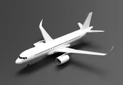 Airbus A320 NEO 3D model