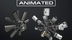 AirCraft Engine 3D model