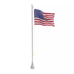 America Flag Low-poly 3D model
