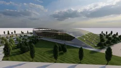 American Football Field-Stadium-SoFi Stadium Low-poly 3D model