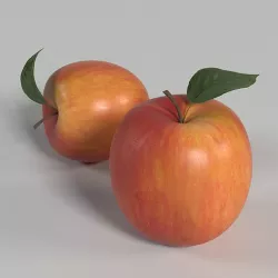 Apple 3D model