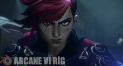Arcane VI Rig For Blender  Low-poly 3D model