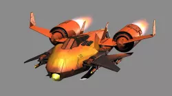 Attack Bomber 3D model