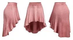 Backdrop Hem Skirt Low-poly 3D model