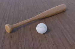 Baseball 3D model