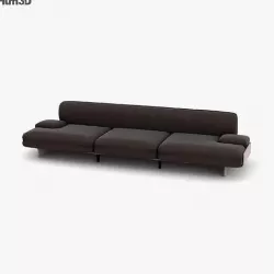 Baxter Bardot Sofa 3D model
