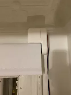 Big Motorized Roller Blind