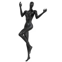 Black female abstract mannequin 100 3D model