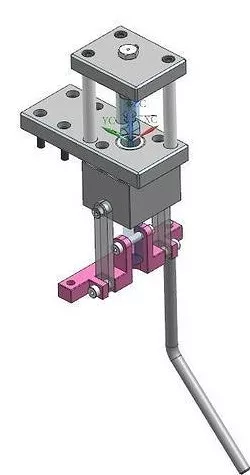 Bullet swaging press tool 3D model