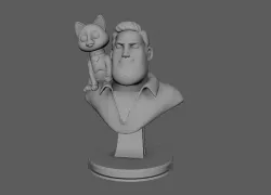Buzz Lightyear and Sox  3D model