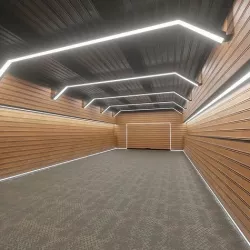 Car studio interior 3D model