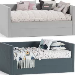 Carter Square Daybed 3D model