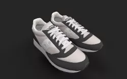 Casual Shoe Low-poly 3D model