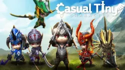 Casual Tiny Character - Dragon Knight Pack Low-poly 3D model