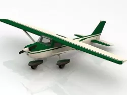 Cessna 172RG Cutlass V08 3D 3D model