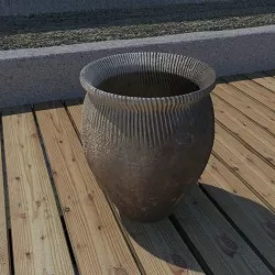 Clay Pot - Planter 3D model