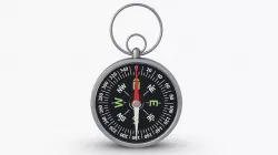 Compass 3D model