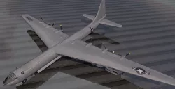 Convair XB-36 Peacemaker 3D model
