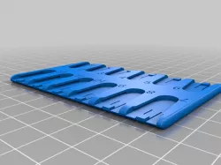 Credit card style Micro SD holder