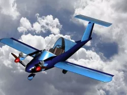 Cri-Cri ultralight aircraft 3D model