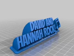 David and hannah rock