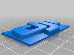 DJI Logo Plate