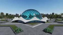 Dome and Tent Structures 3D model