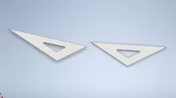 Drafting Triangles (30-60 and 45)