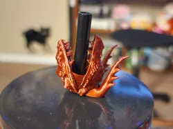 Dragon Head Straw Topper