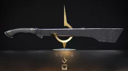 DUNE Sword of HARKONNEN Low-poly 3D model