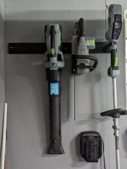 ego chainsaw wall mount
