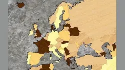 Europe Map  3D model