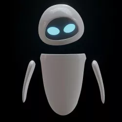 Eva - Wall-E Low-poly 3D model