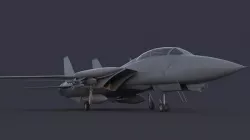 F 14 Tomcat 3D model
