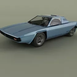 Ferrari Rainbow 3D model